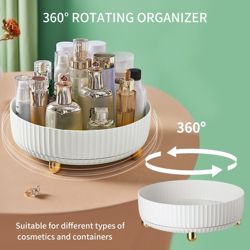 Rotating Makeup Organizer - Image 4
